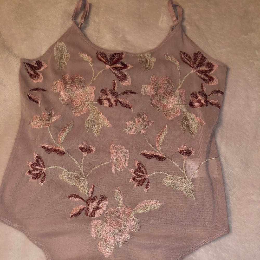 blush body suit